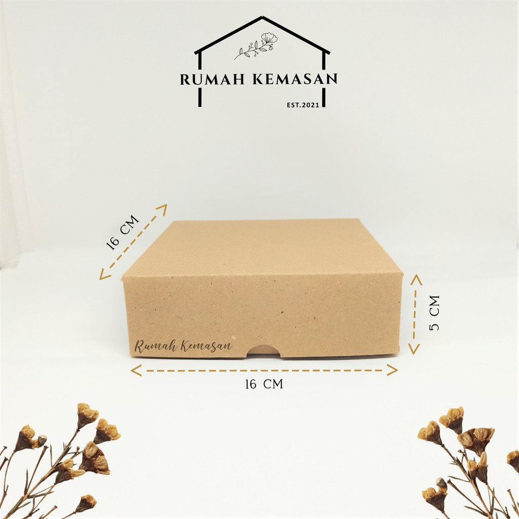 

Box Kraft 16 x 16 x 5