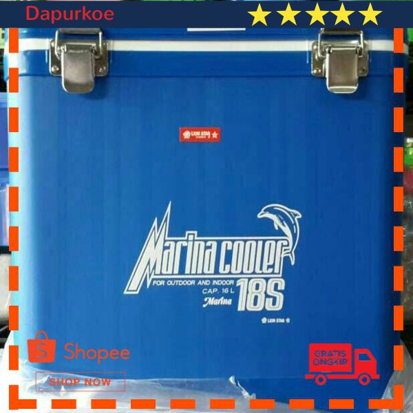 Grosir COOLER BOX MARINA 18 LITER LION STAR Elegan