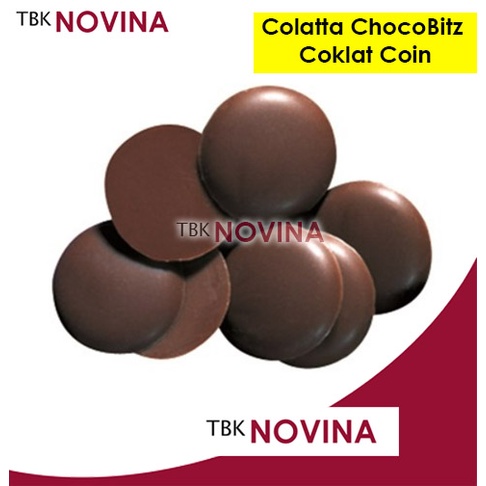 COLATTA DARK COMPOUND COIN  Chocobitz Chocolate Coklat bulat Cokelat Koin