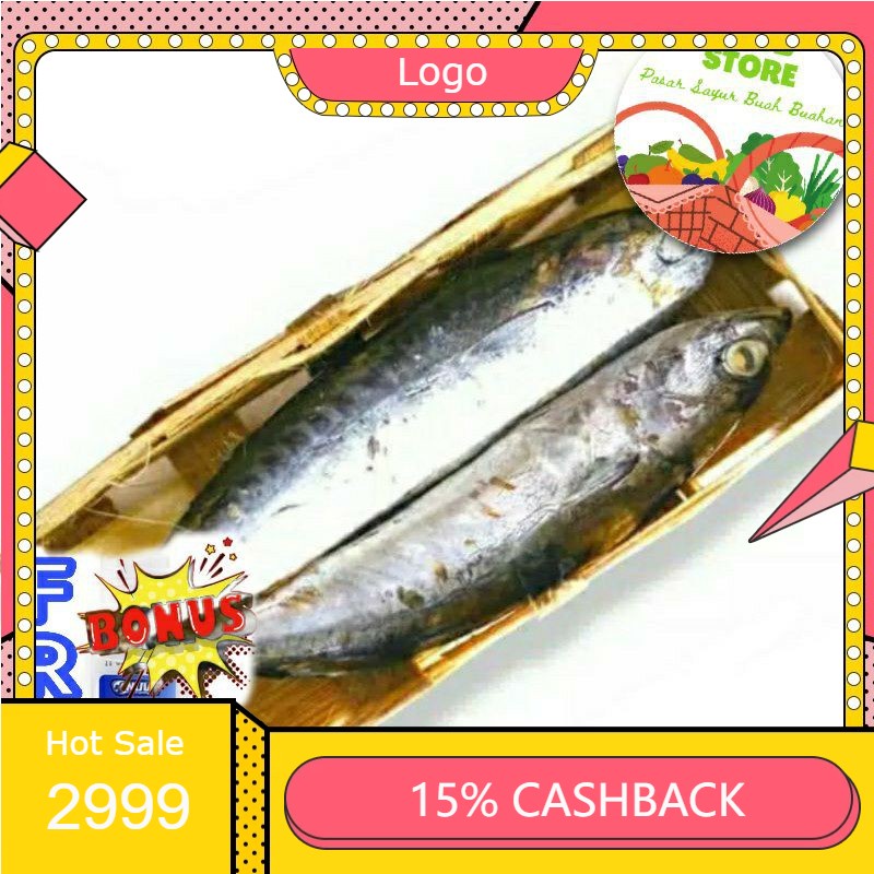 

RENGKEK SURABAYA - Ikan Pindang Tongkol / Salem - Per Besek
