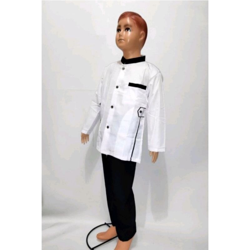 SETELAN KOKO ANAK LAKI LAKI KOKO JASKO HITAM PUTIH USIA 1-12 TAHUN