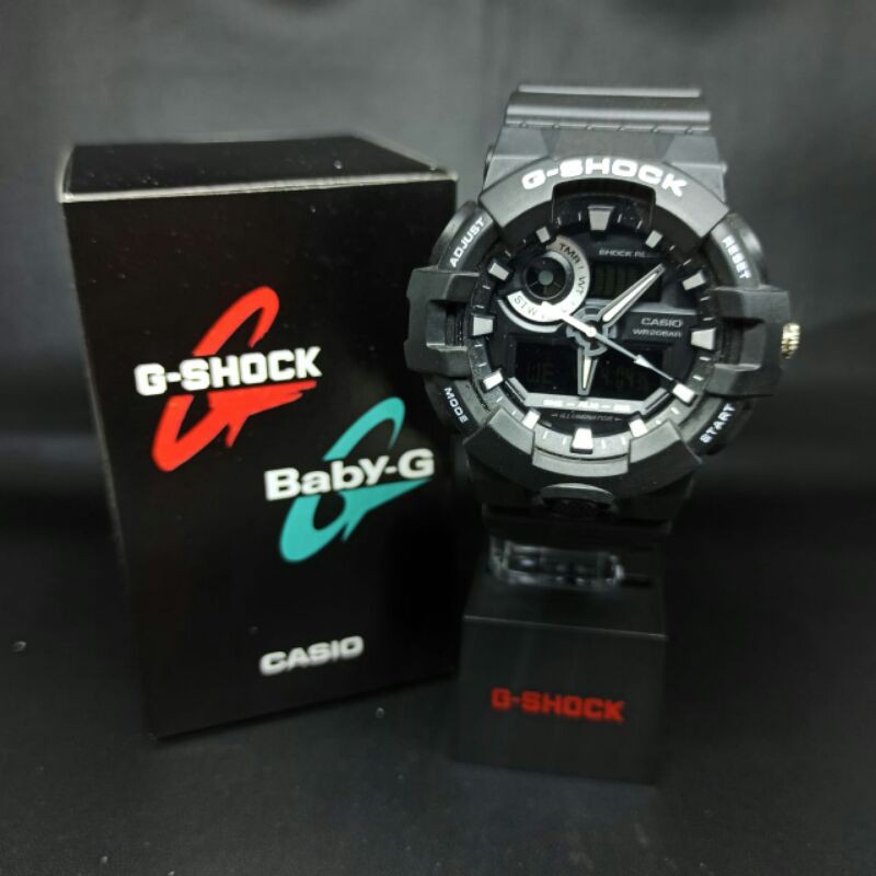 Jam pria G shock GA 700 double time