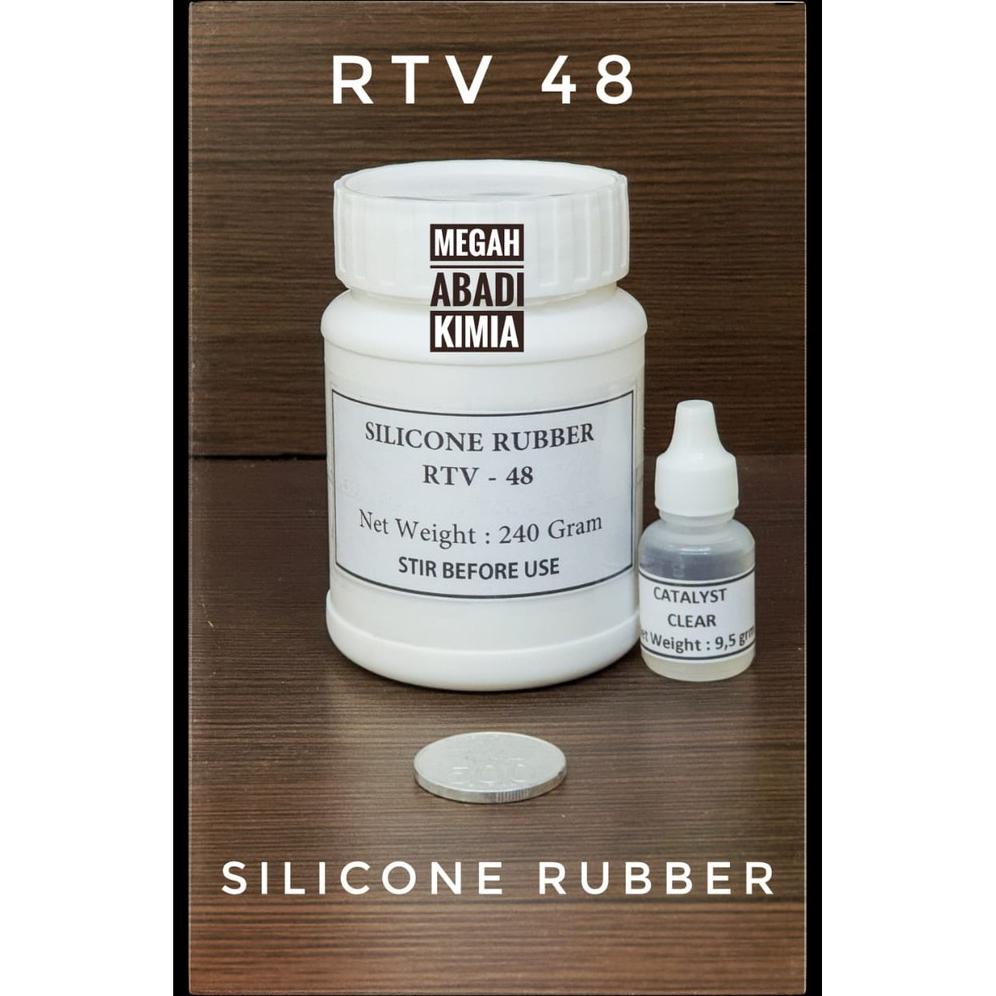 Silicone Rubber Rtv 48 240 Gram