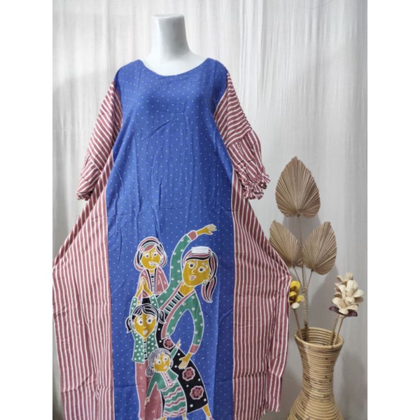 daster kelelawar jumbo lengan 7/8 HAP