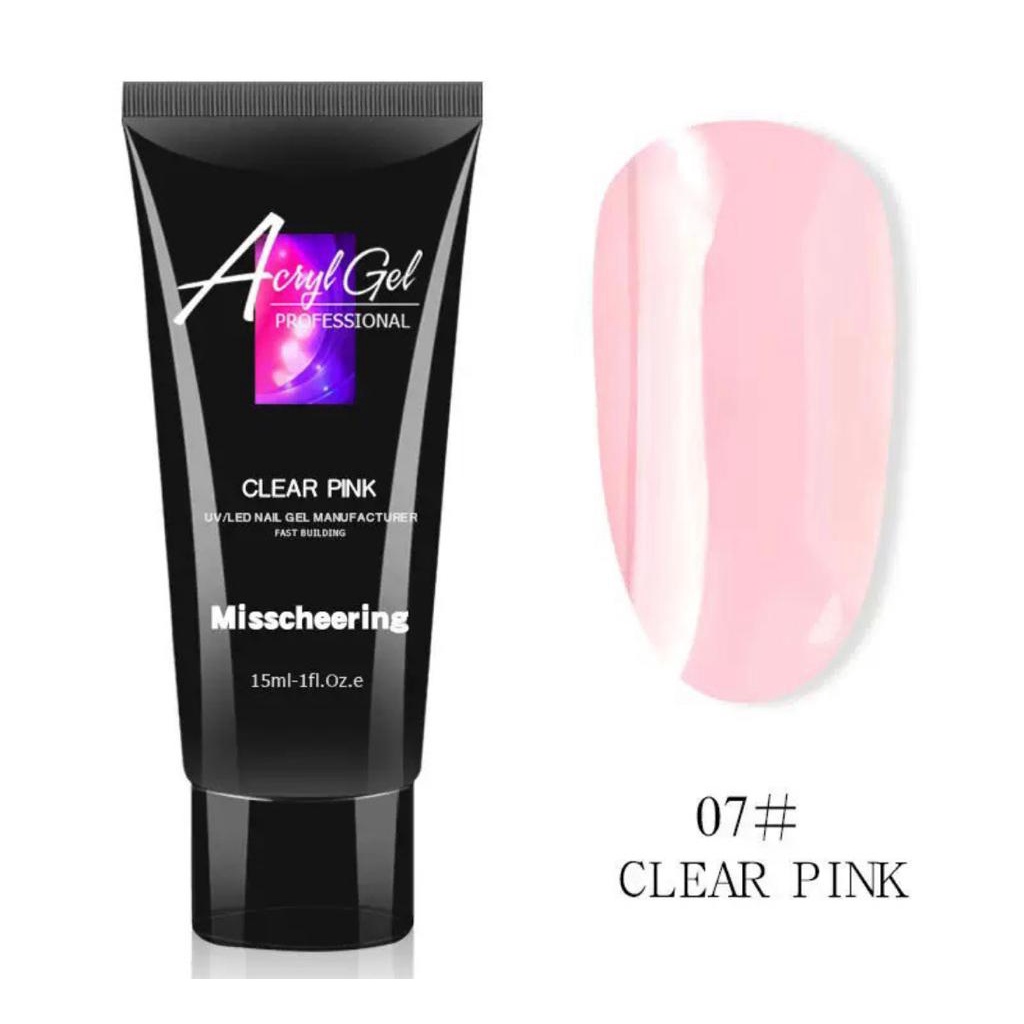 07 - clear pink