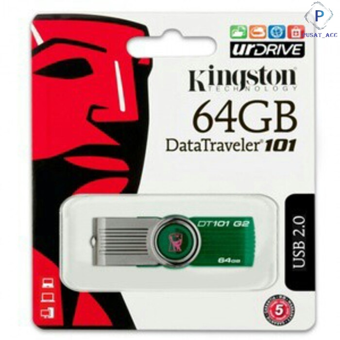 Flashdiak Kingston 64GB Original 99%