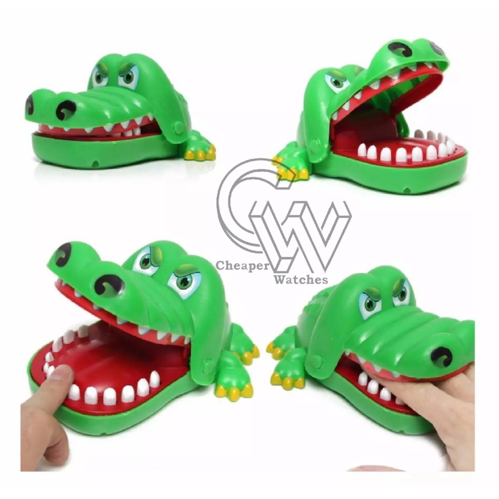 Cheaper-Mainan Buaya Gigit Jari Crocodile Dentist bikin Seru Game Mainan Anak dan Dewasa