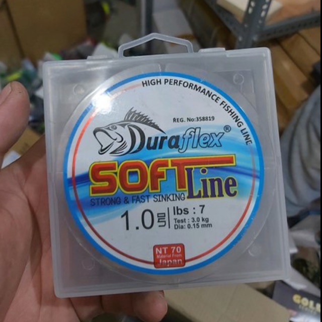 Senar duraflex soft atau spectrum 150m gold series nt 70 japan