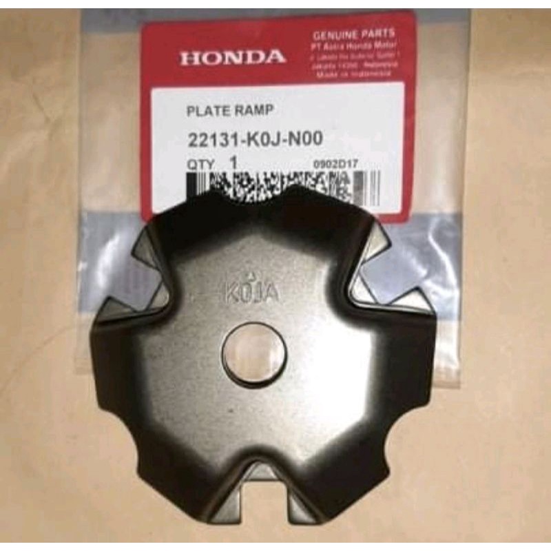 PLAT BESI TUTUP RUMAH ROLLER BEAT LED 2020 HONDA GENIO AHM KOJ