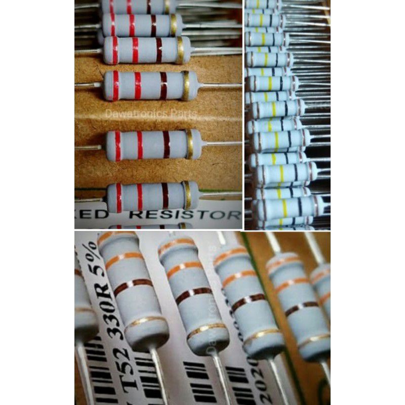 Resistor 2watt resistor 10k 2watt resistor 4k7 2watt  330ohm 2watt 56ohm 2watt R 2w 10k 2w 56ohm 2w 