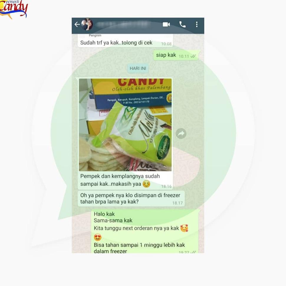 

✴Murah≛ BCTCD Pempek Candy Palembang Asli Paket Ampera Kecil Empek Empek Mpek mpek V40 Best Product