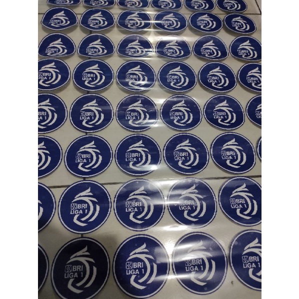 Patch BRI Liga 1 bahan polyflex printable