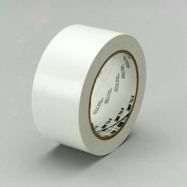

♧ 3M ploor Marking Tape 764 White 2"in x 33M / Lakban Lantai 764 ♡