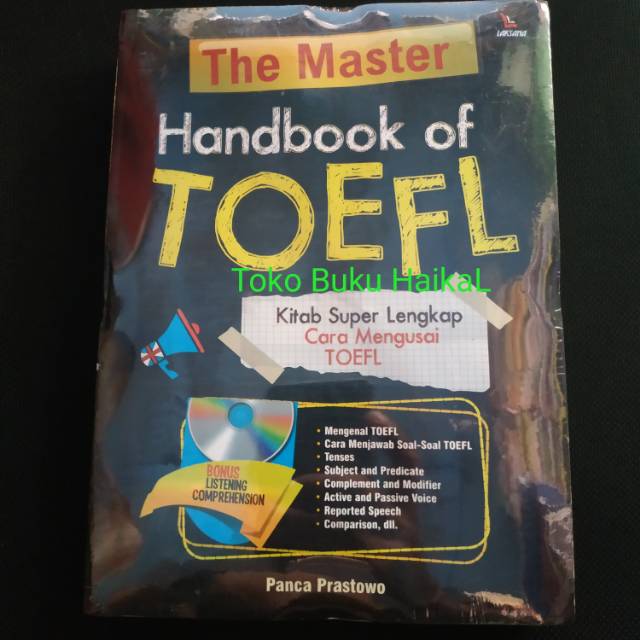 

Buku TOEFL - Panca Prastowo