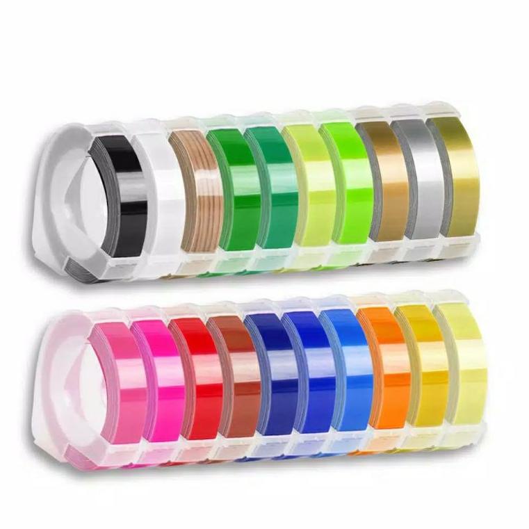 

{K-OBE {㊚ CIDY TAPE LABEL MAKER REFILL 9MM BISA UNTUK DYMO DAN MOTEX ||berkualitas