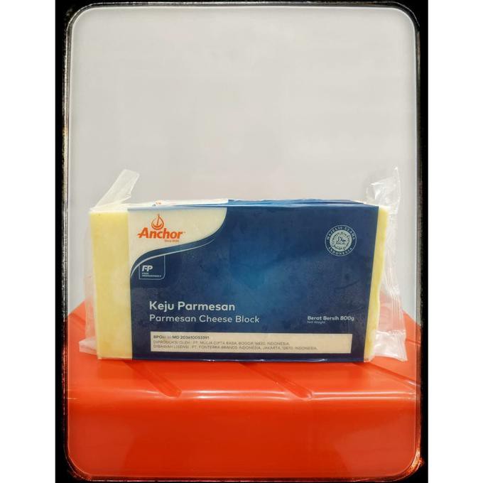 Jual ANCHOR Parmesan Cheese Block ( 800 Gram ) Shopee Indonesia