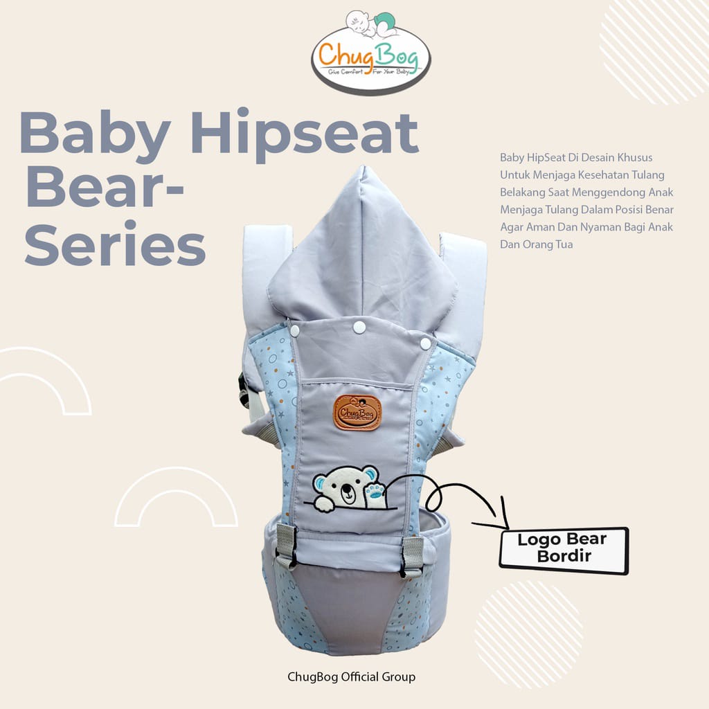 GENDONGAN HIPSEAT BABY BEAR SERIES