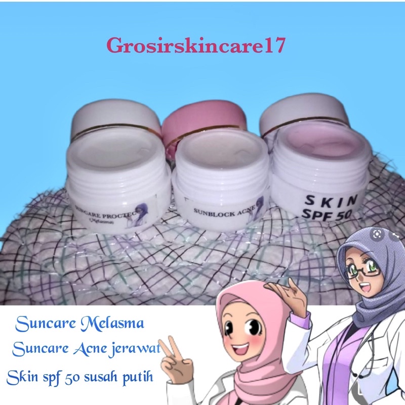 CREAM WHITENING (SIANG ACNE/MELASMA/SKIN SPF 50)