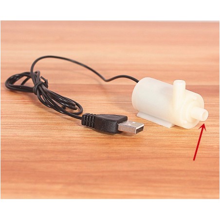 USB Mini Submersible Water Pump Pompa Air Celup USB 5V DC 5 V Volt