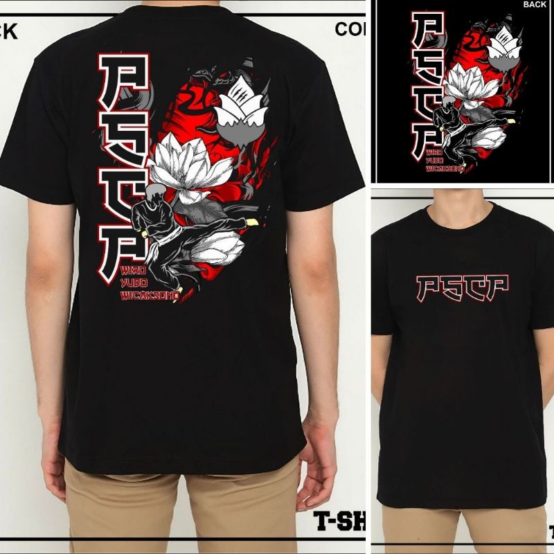 Kaos PSCP | Kaos Bunga Cempaka Putih | Kaos Font Japan Style