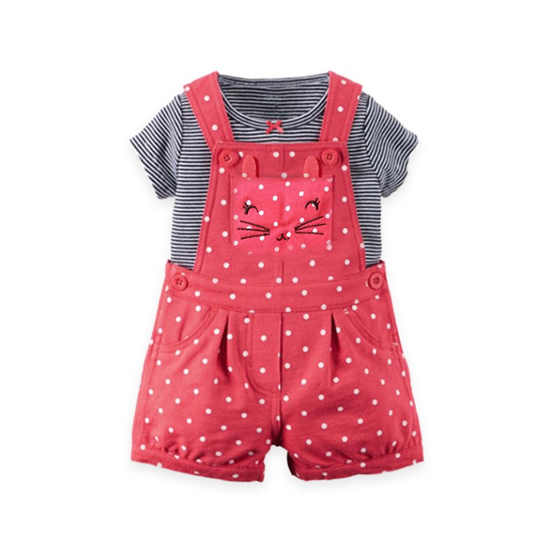 Overall Baju Kodok / Overall Kaos Anak Bayi Perempuan Laki Laki / Overall Kaos Anak Bayi Import-Kode F