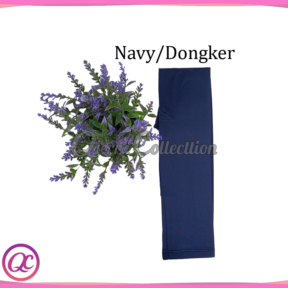 Manset tangan sambung/Bolero polos warna bahan spandek baloon all size dan jumbo-Dongker