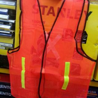 Rompi Jaring / Rompi Proyek Kerja / Safety Vest Scoth X - XENON Orange / Kuning #2
