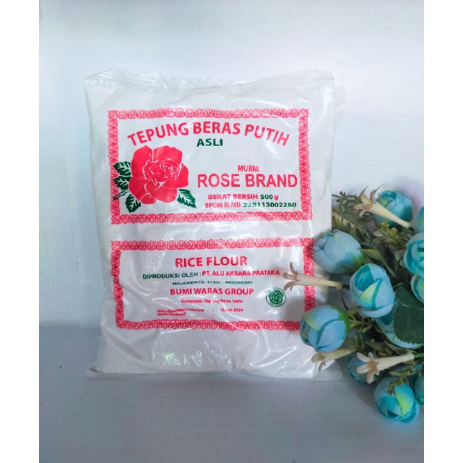 Tepung Beras Rose Brand 1/2 KG / Tepung Rose Brand 1/2 KG