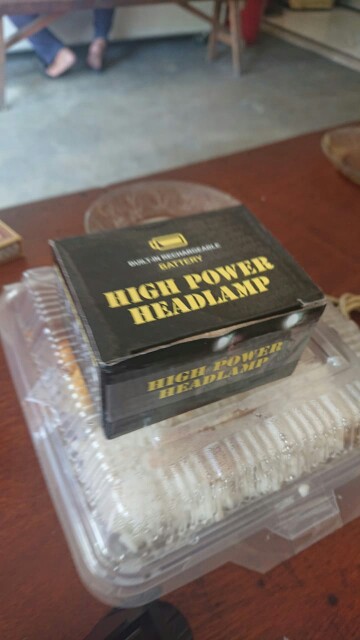 Lampu Senter Kepala Led