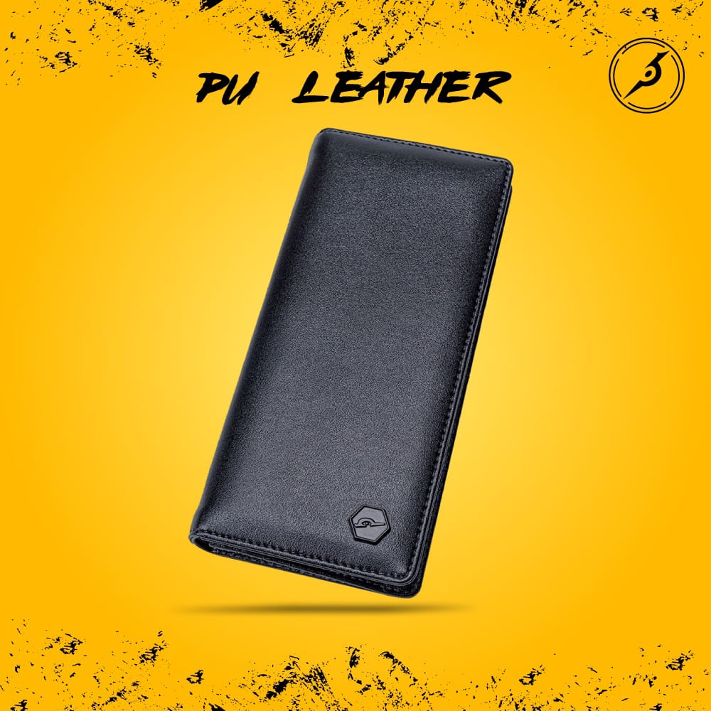 DOMPET KULIT PRIA DOMPET COWOK LIPAT PU JP49 DOMPET PANJANG ORIGINAL TREASURE