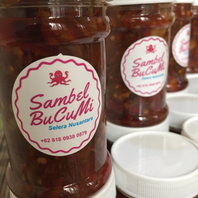 

Sambal Cumi BUCUMI 200gram