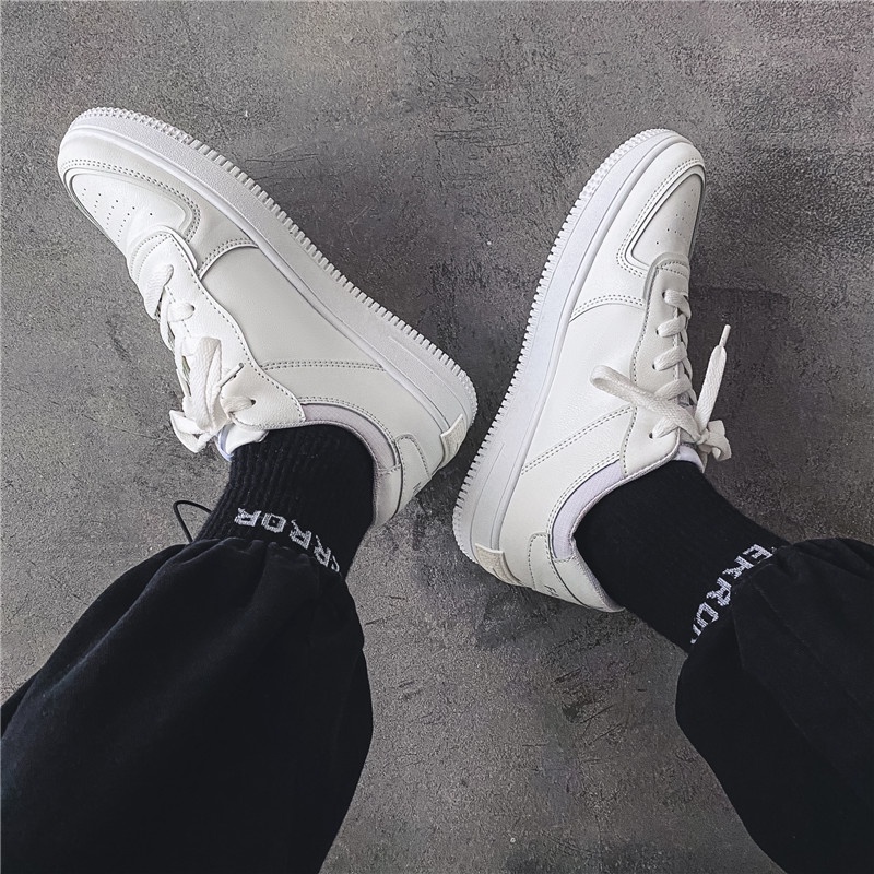 Toread Sneakers Putih Pria/Wanita Sepatu Fashion Casual Outdoor Kekinian KSR105
