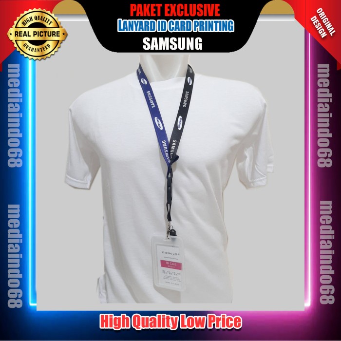 

Terlaris Lanyard Samsung Id Card Printing ( Paket Exclusive ) Diskon