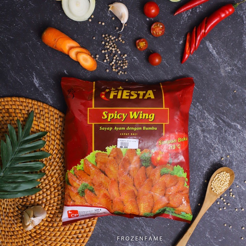 

FIESTA SPICY WINGS 500 GRAM (hanya untuk area bandar lampung)
