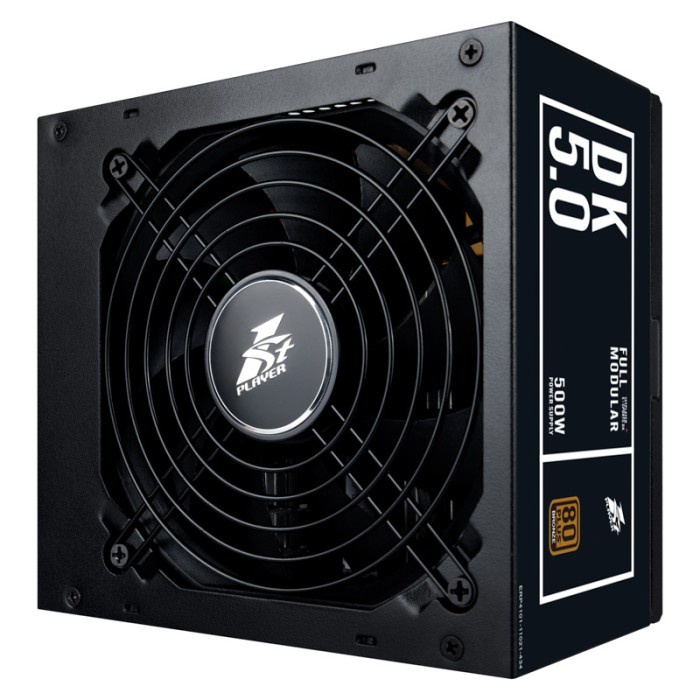 1STPLAYER Gaming PSU DK5.0 500W Full Modular 80+ Bronze - PS-500AX(BM)