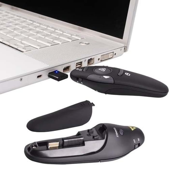 WIRELESS PRESENTER WITH POINTER + MOUSE FUNCTION