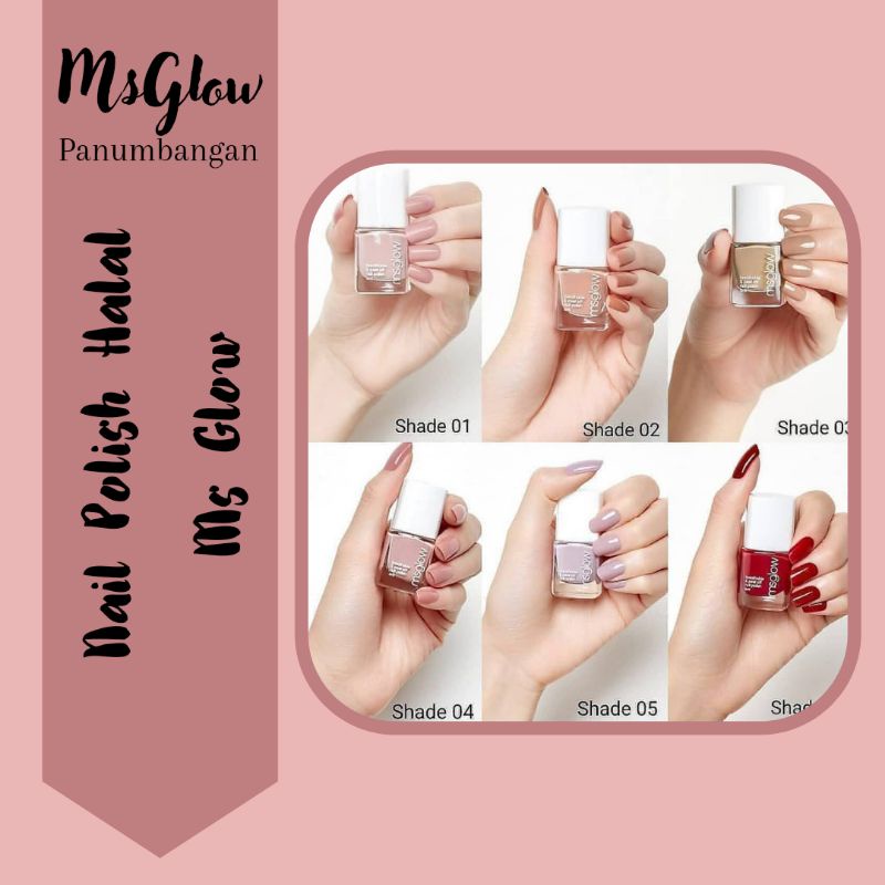 Ms Glow Kutek Halal | Nail Polish Halal Ms Glow