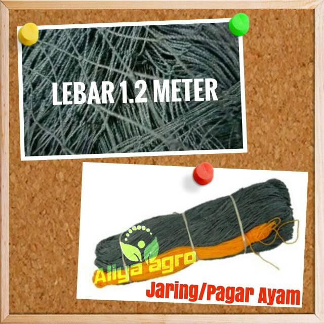 Jaring ayam pagar ayam nylon tinggi 1.2meter
