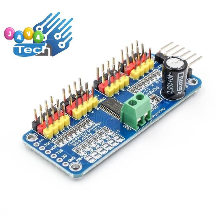 PCA9685 16 Channel - 12 bit I2C PWM Servo Driver