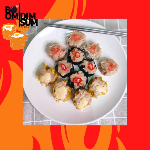 

Dimsum Ayam Halal Premium, Mix Varian Isi 10