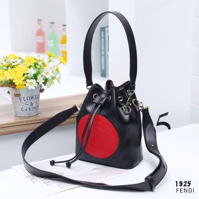 Fendi Mon Tresor Mini Leather Bucket #1925