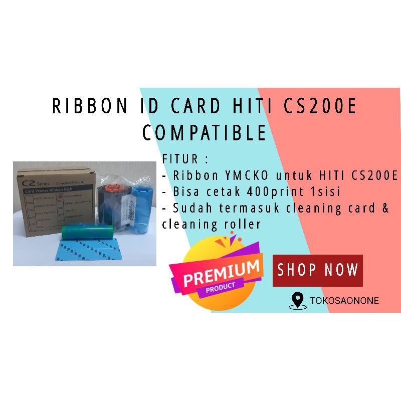 RIBBON COMPATIBLE COLOR FOR HITI CS200E