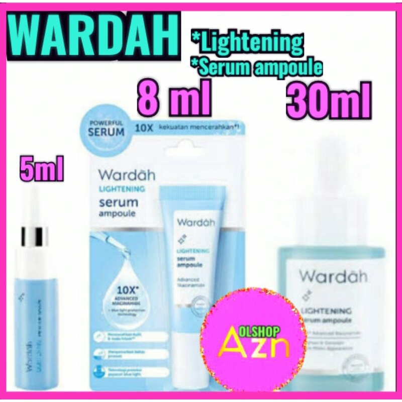 Wardah lightening serum ampoule