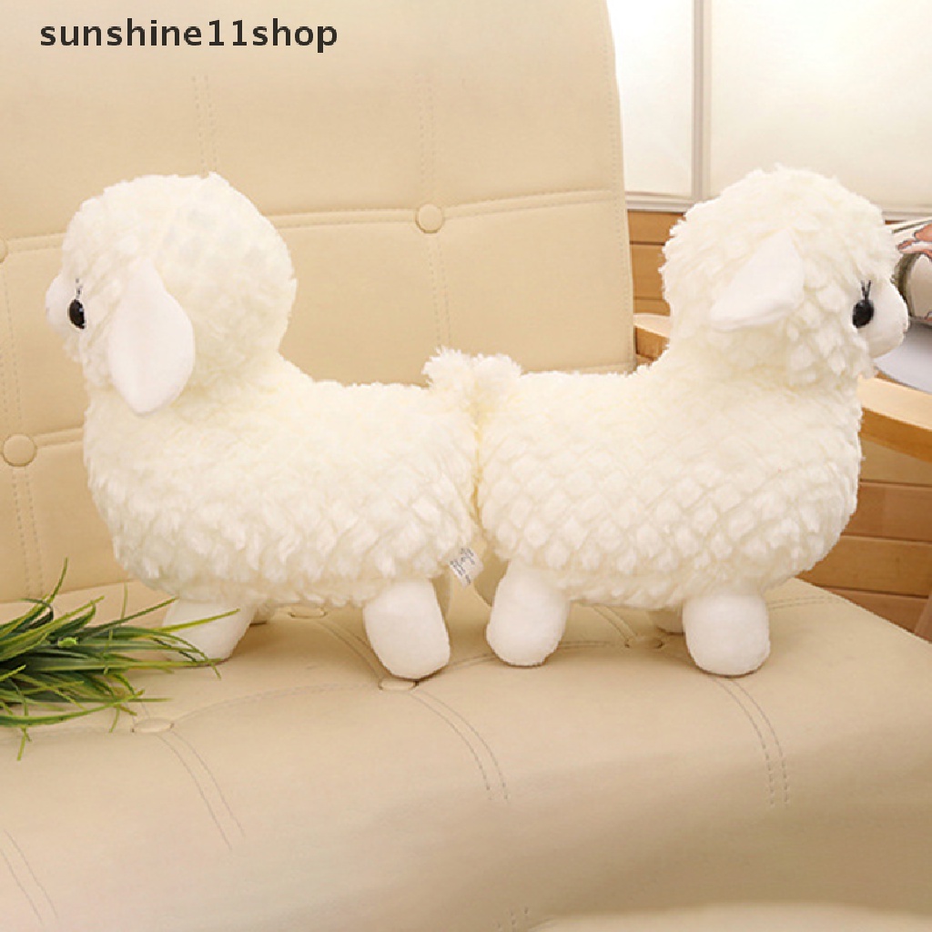 Sho Mainan Boneka Stuffed Plush Alpaca Lucu Lembut Ukuran 22cm