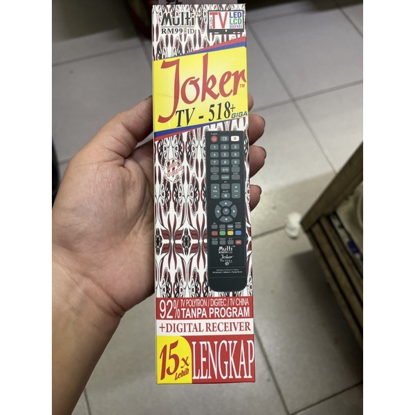 Remot TV Multi Joker