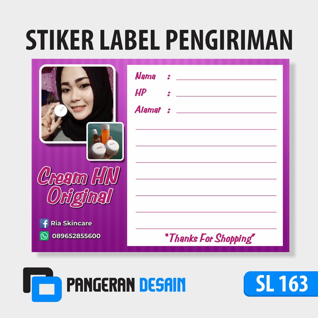 

Stiker Label Alamat Pengiriman Paket Olshop Kekinian Murah - Stiker Label - Stiker Pengiriman