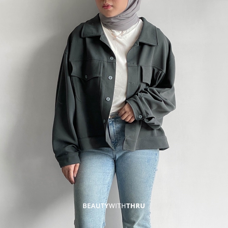 CAVA OVERSIZE JACKET - Thruoutfit