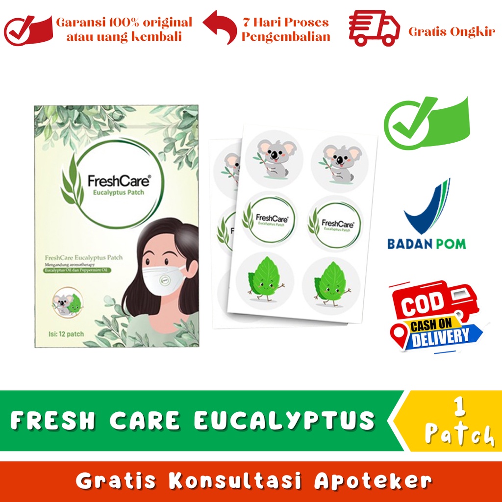 FRESHCARE PATCH EUCALYPTUS / PATCH FRESHCARE