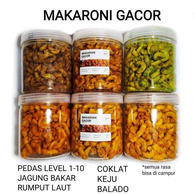 

Makaroni Toples 500ml 6 Varian Rasa