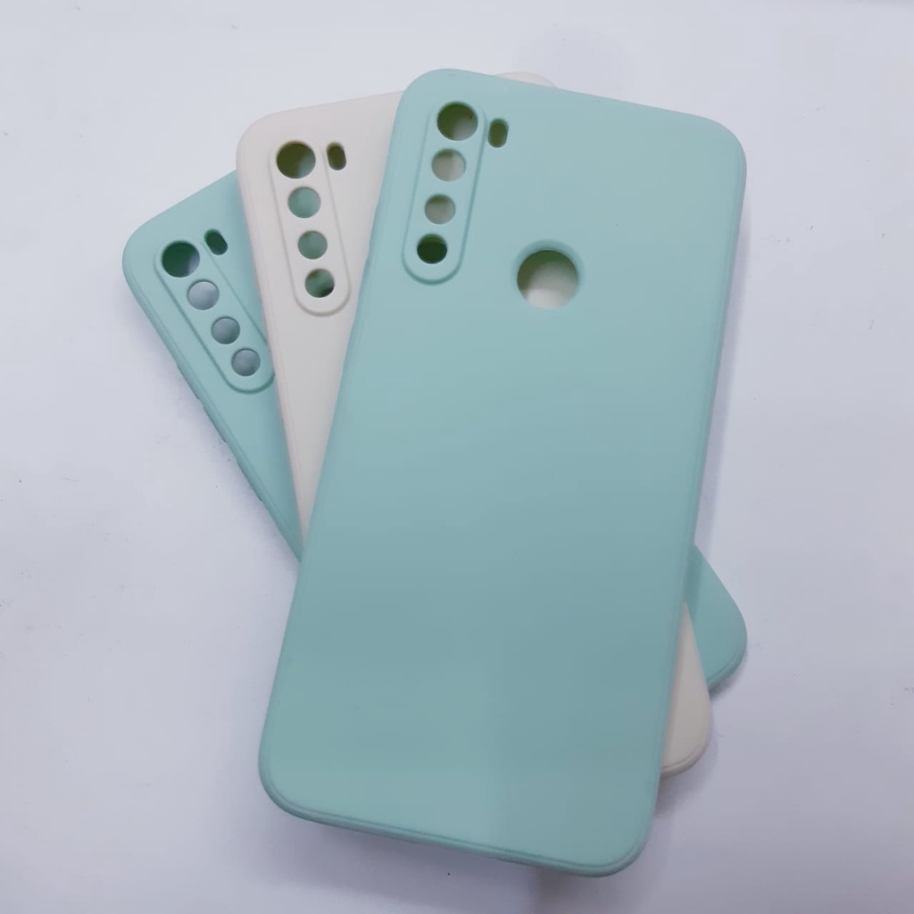 Softcase Matte Colour Realme C2 C11 C20 C21 C21Y